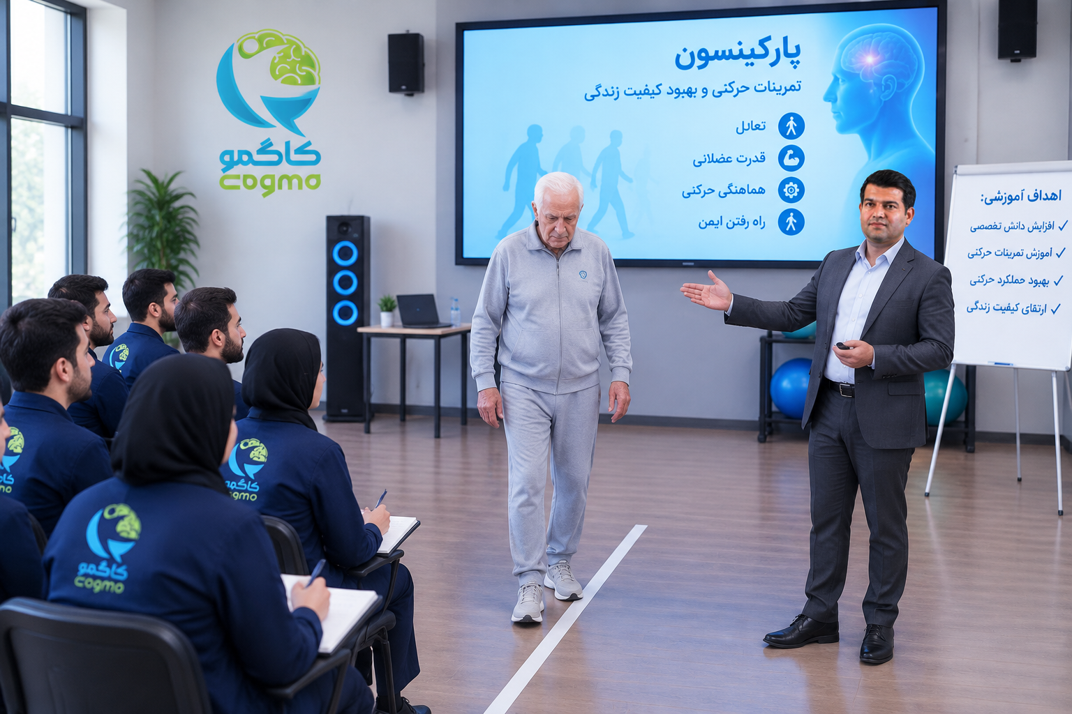 دوره آموزشی شناختی- حرکتی پارکینسون